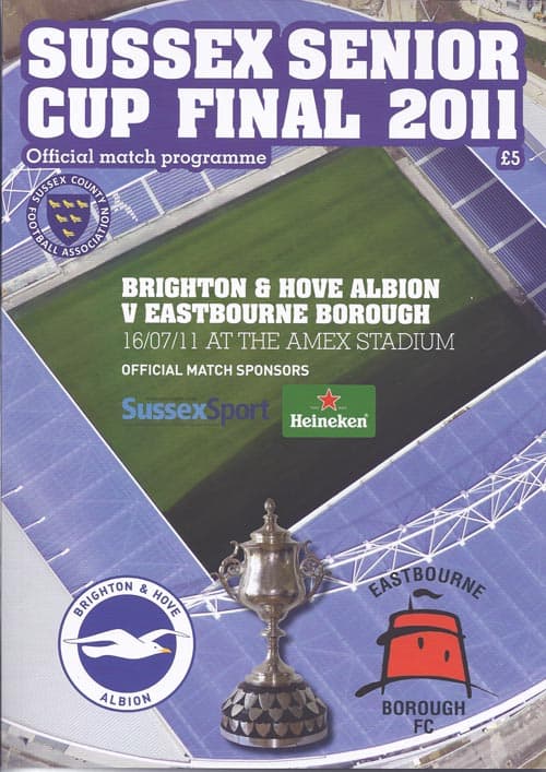 Brighton & Hove Albion FC v Eastbourne Borough